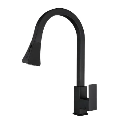 Black faucet