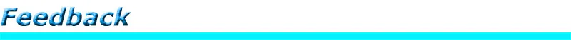 Feedback