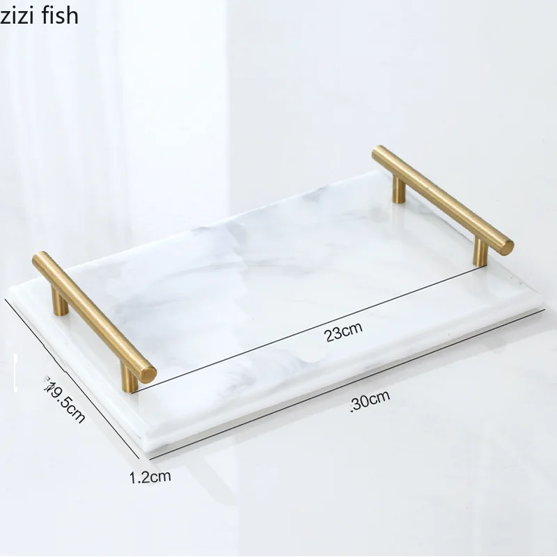 Imitation Marble Ceramic Bathroom Sets Soap Dispenser Bathroom Decoration Accessory Accessories Storage