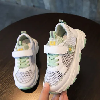 

New Summer Children Shoes Unisex Toddler Boys Girls Sneakers Mesh Breathable Fashion Casual Kids Shoes Size 27-37