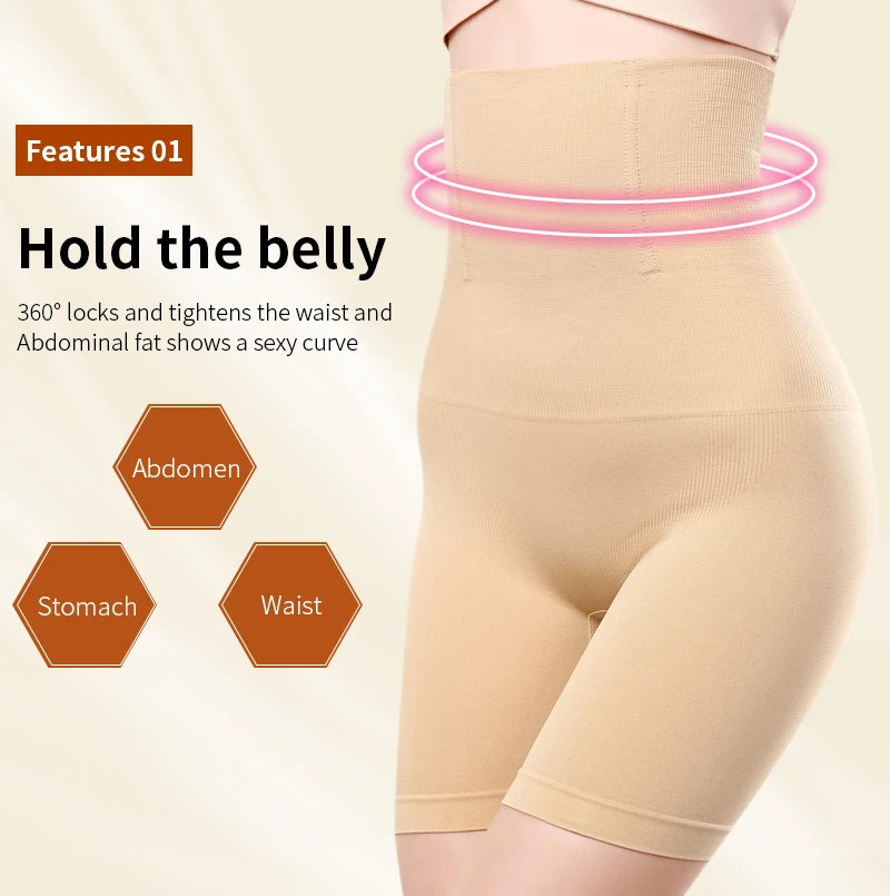 girdles CXZD Shapewear for Women Tummy Control Shorts High Waist Panty Mid Thigh Body Shaper Bodysuit Shaping Lady low back shapewear