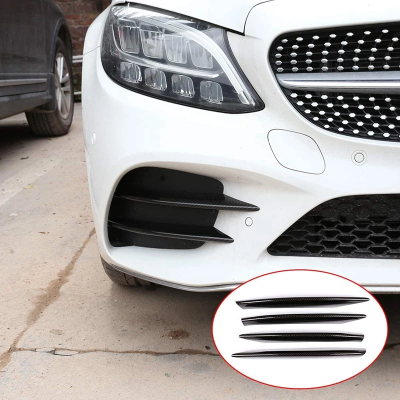 Для Mercedes Benz C Class W205 C180L C260 C300 2019-2021 воздухозаборника полоски решетки отделкой