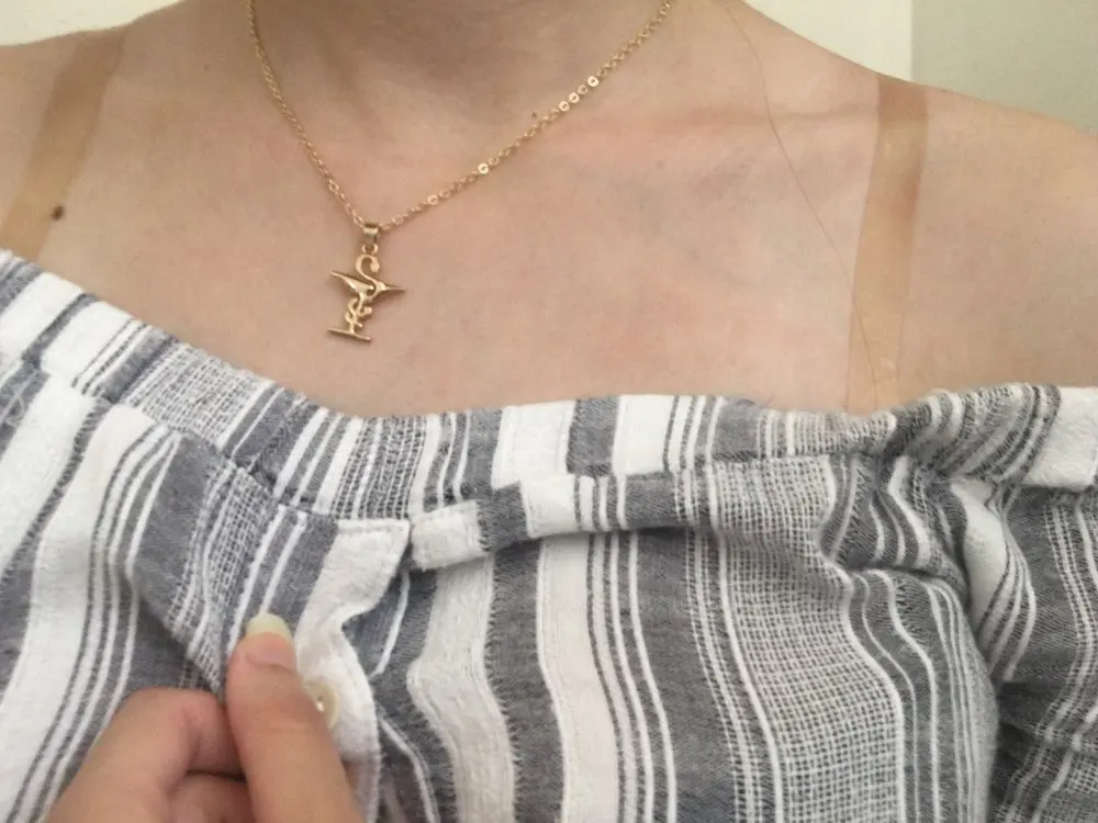 hzew 50 pcs cute pharmacy sign pendant  gift charm for women