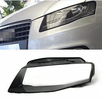 

Front headlight headlight glass mask lamp cover transparent shell lamp mask For Audi A4 B8 2008-2012 Free shipping 2 PCS