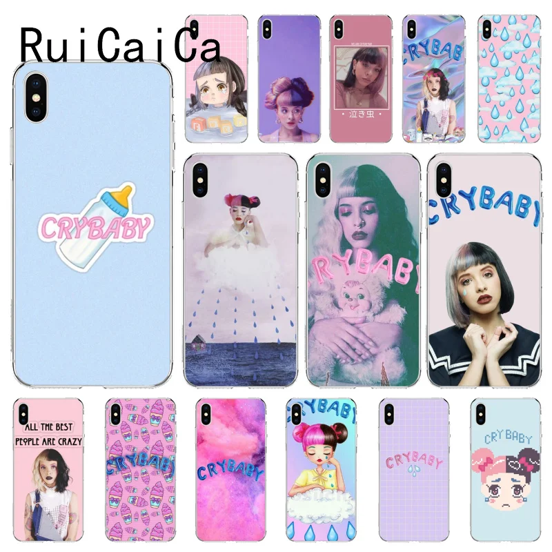 

RuiCaiCa Melanie Martinez Cry baby TPU Phone Cover for iPhone 8 7 6 6S Plus X XS MAX 5 5S SE XR 10 11pro 11pro Max