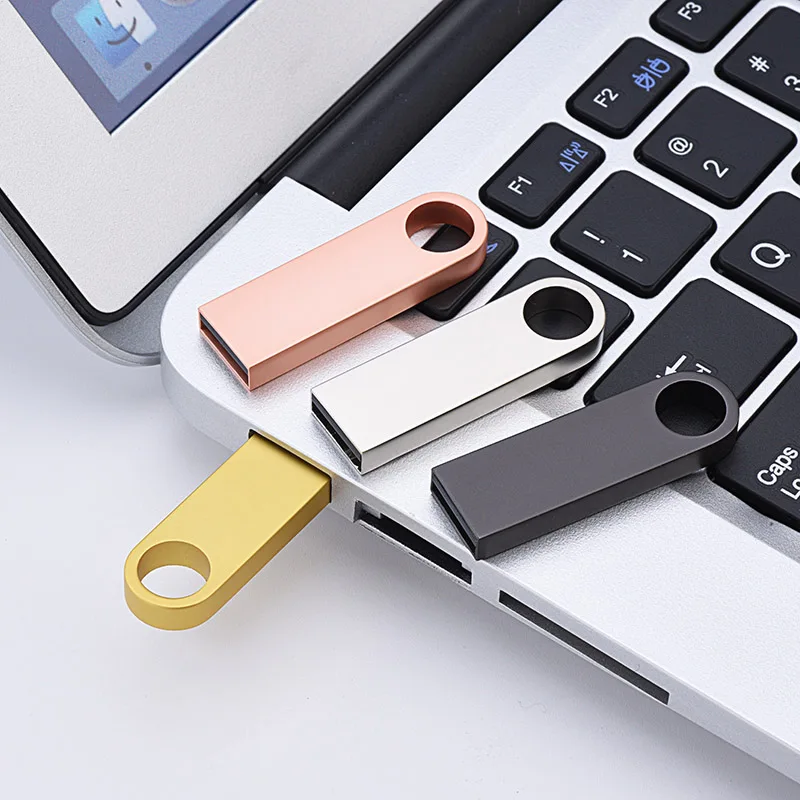 High Speed USB Flash Drive Metal Pen Drive 16GB 32GB 64GB 128GB Pendrives Waterproof USB Stick 2.0 4gb 8gb Memory Stick usb flash drive 2 0 waterproof memory stick 32gb high speed pen drive 128gb 64gb 16gb 8gb 4gb pendrive metal free custom logo