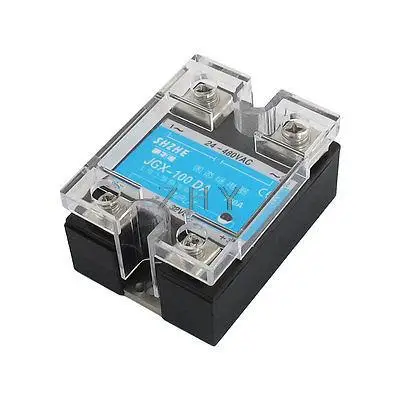 

JGX-100DA DC to AC Covered Solid State Module Relay DC 3-32V AC 24-480V