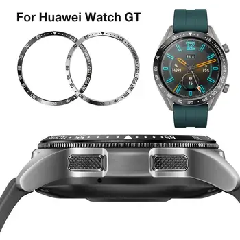 

New Smart Watch Cover For Huawei Watch GT 2 46mm Ring Adhesive Cover Anti Scratch Metal Bezel Watch