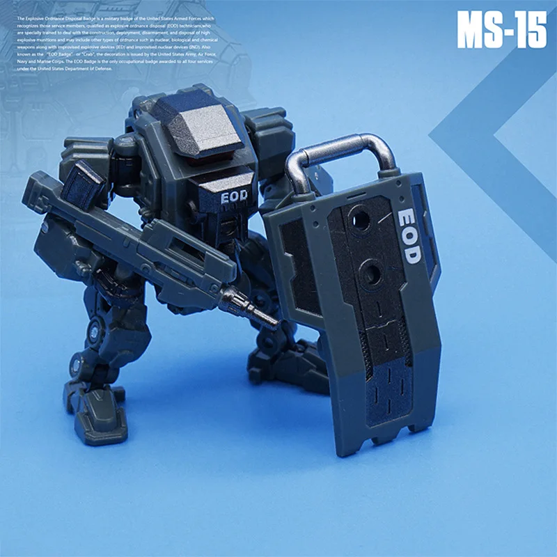 

Transformation Toy Jingang MS-14 Power Armored MS-15 Power Service MFT Bomb Squad Marine Team Commander