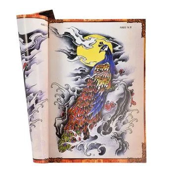 

Tattoo Book Buddha Phoenix Carp Colorful And Sketch Tattoo Manuscript Collection Sketch Book Body Art
