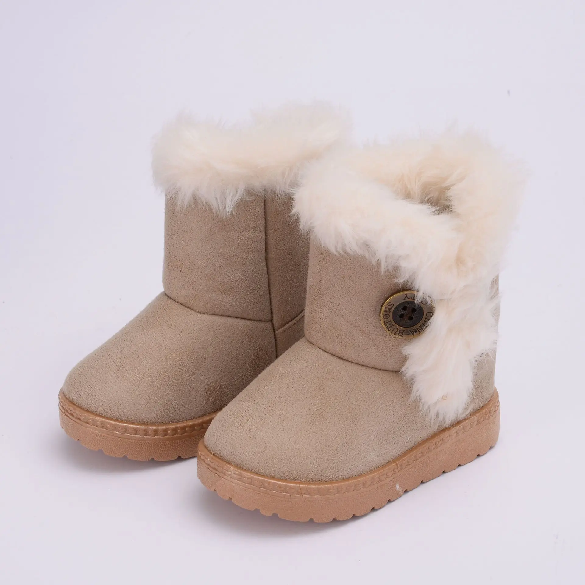 

2019 Children's Snow Boots Thickened Super Soft Children's Boots Warm Cotton Shoes Children's Shoes