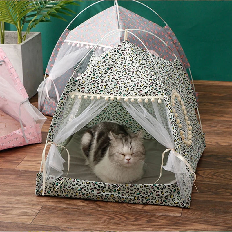 Pet tent bed for cat house cozy products for pet accessories nest comfy