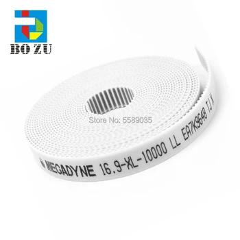 

Belt timing open belt 16.9xl 10m length Megadyne long rubber belt for large format printer synchronous belt outdoor
