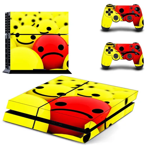 Дизайн полное покрытие лицевые панели наклейка для PS4 Наклейка для playstation 4 консоли и контроллеры наклейка для PS4 виниловая наклейка - Цвет: QPTM0310