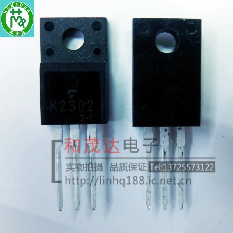 5 шт., новые оригинальные кнопки 2SK2382 200V 15A TO-220F на