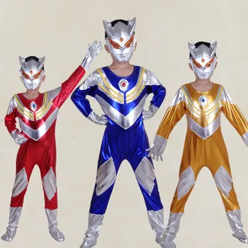 

Halloween children's day masquerade costume superman ultraman clothes children's clothing cosplay eco-friendly clothing