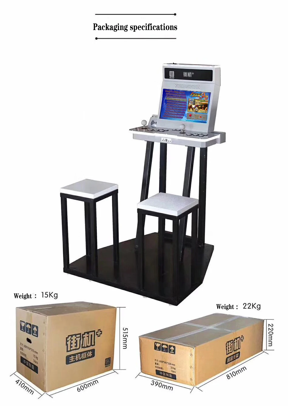 Новая модель pandora box 9D джойстик аркадная настольная игровая машина