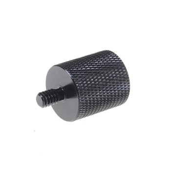 

Aluminum Alloy 5/8 to 1/4 Adapter Screws Microphone Bracket Conversion Level Three Tripod Adapter Mic Converter