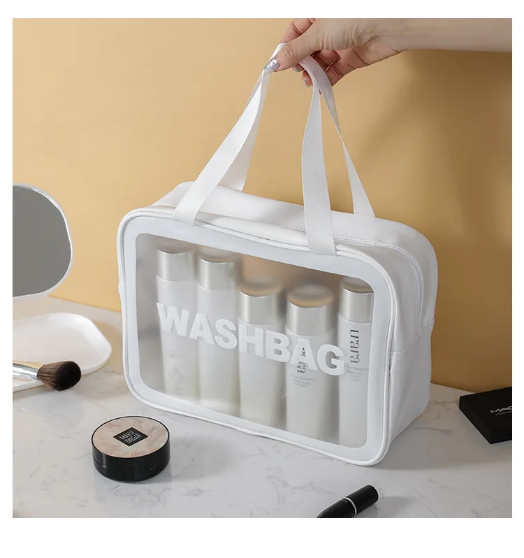 Women's Cosmetic Bag Female 2021 New Portable Travel Waterproof Large Capacity Storage Box Fashion Makeup Toiletry Bag Organizer Women's Cosmetic Bag Female 2021 New Portable Travel Waterproof Large Capacity Storage Box Fashion Makeup Toiletry Bag Organizer