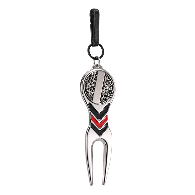 New Sale Golf Divot Repair Tool Golf Pitchfork Pitch Groove Cleaner Golf Training Aids Repair Tool Golf Accessories