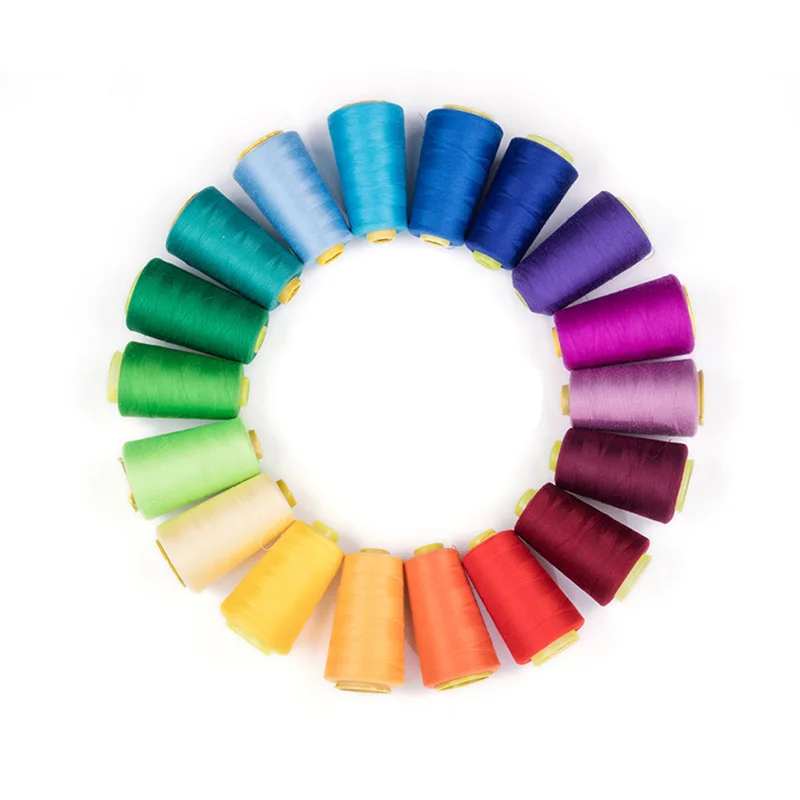 3000 Yards High Speed Sewing Thread Polyester Type Manual Line 402 Embroidery | Дом и сад