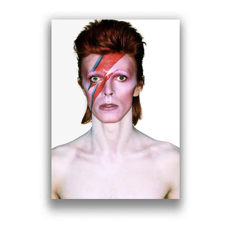 David Bowie рок музыка белая бумага с покрытием принты четкое изображение домашний