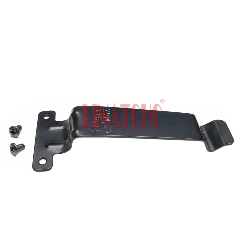 10 Pcs Iron Belt Clip for Walkie Talkie Handheld Radio TK-2107 TK-3107 TK-480 TK-280 TK-380 BC20 TK-278 TK-378 TK-388 TK-278G