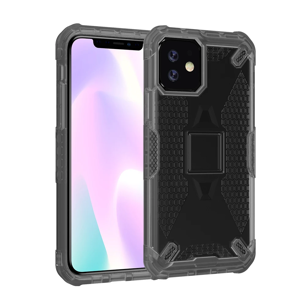 

Case for iPhone 11 2019 XI Max XIR Luxury Shockproof Case for iPhone Back Cover Coque Funda PH05