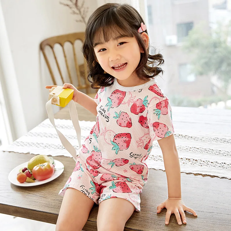baby girl pajama short sets