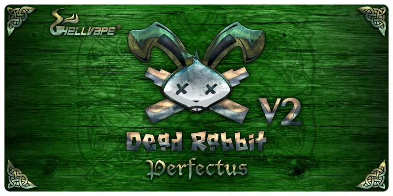 

Hellvape Build Mat for Dead Rabbit V2 RDA with Dead Rabbit V2 logo design DIY for beginner/advanced builder