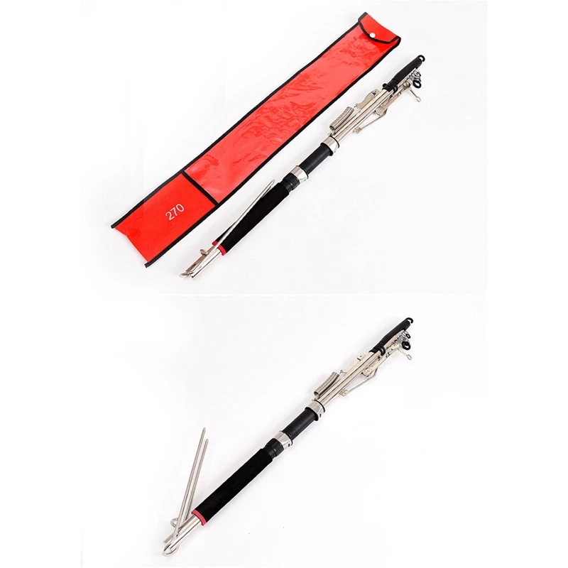 1 Adjuster Fishing Rod Adjustable Telescopic Automatic Pole Seashore River Lake Fishing Tackle fishing rod