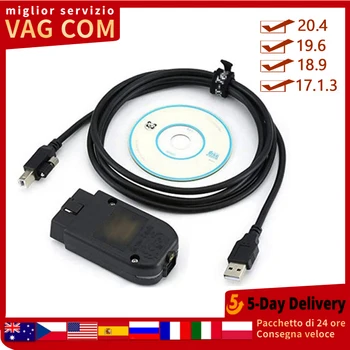 

Interface Scanner diagnostic cable USB17.1.3 V2 of Beyisi 17.1.3 Vag Com kkl OBD2 for Volkswagen Skoda