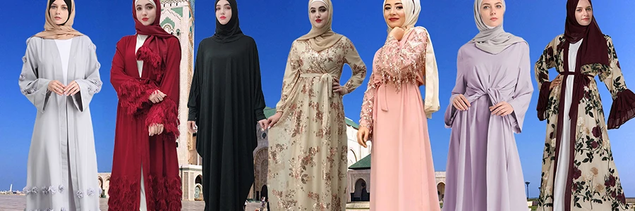 Abaya Set Turkey Dubai Muslim Hijab Dress Tops Pants Abayas for Women Jilbab Caftan Marocain Kaftan Turkish Islamic Clothing