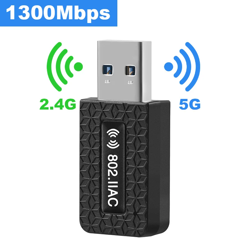 5G Гц Wi Fi USB Wifi адаптер переменного тока 1300 Мбит/с Wi Fi адаптер USB 3,0 Ethernet Wi Fi антенны Dual Band 2,4 г и 5G модуль Wi Fi для портативных ПК|Сетевые карты| | АлиЭкспресс