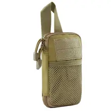Tactical Hanging Bag CS Accessory Bag Camouflage Small Waist Bag Military Fan Sports Tactical Waist Bag Running Mobile Phone Bag