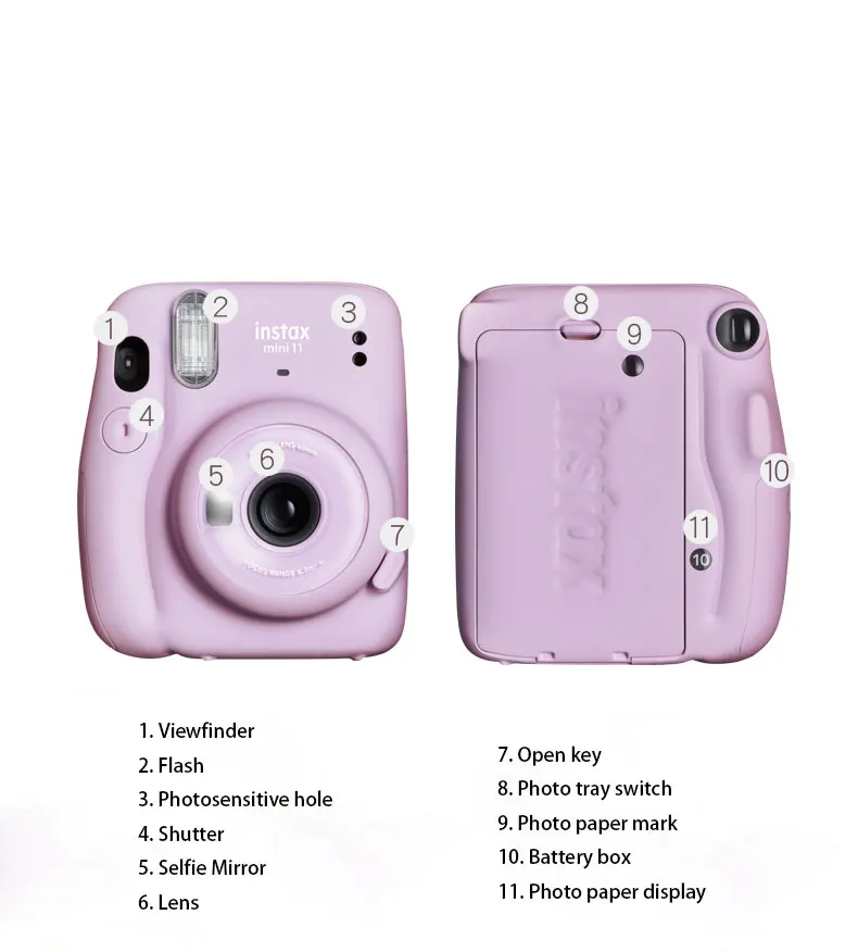 cámara instantánea fujifilm instax mini 11. nue - Compra venta en  todocoleccion