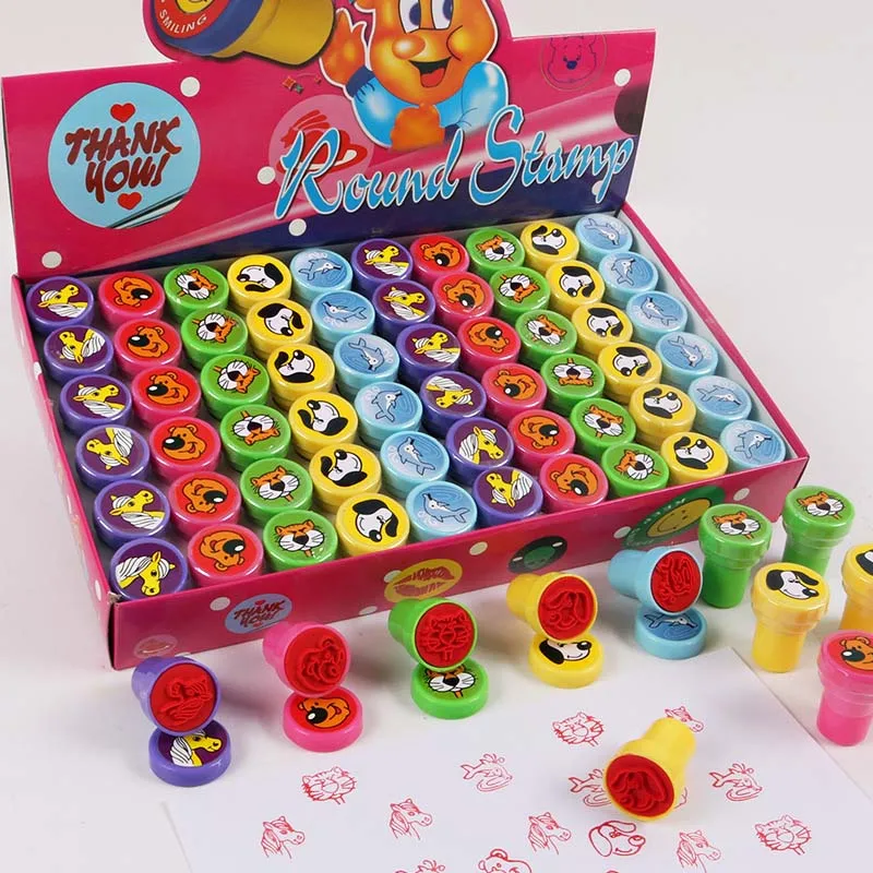 Gran venta 10 Uds. Sello de goma dibujos animados para niños, decoración de flores, sello para álbum de recortes, sello para niños, juguete de recompensa XyNgdmX7Q