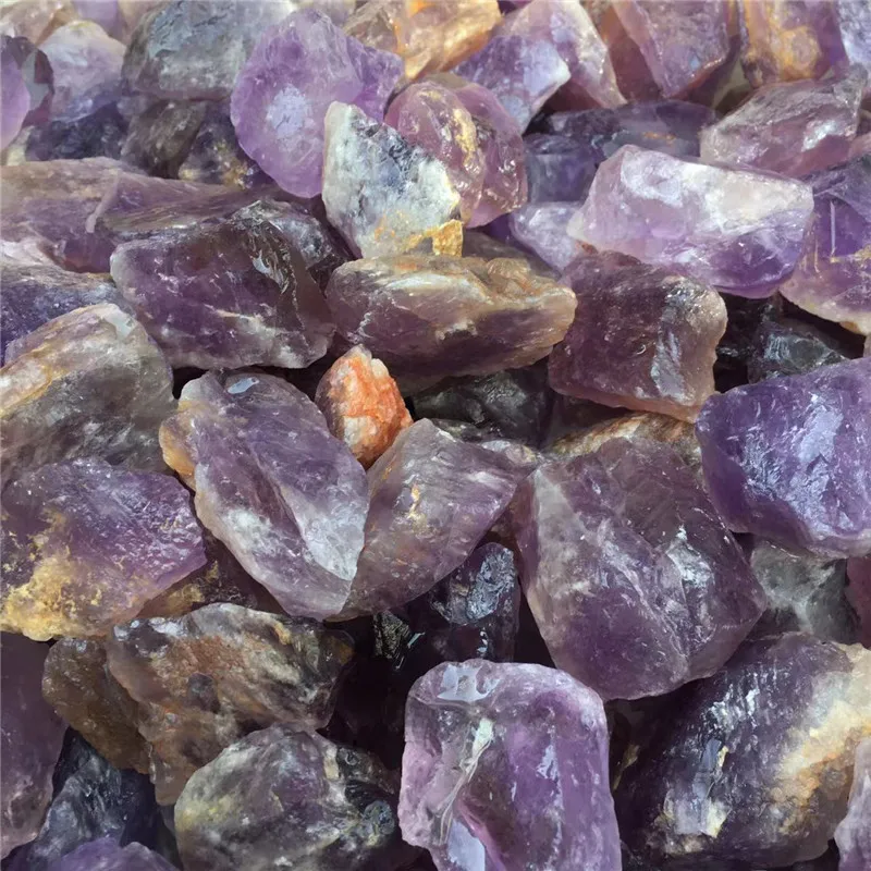 Natural Raw Quartz Healing Stone Amethyst Citrine Ametrine Rough For Home Decoration 3