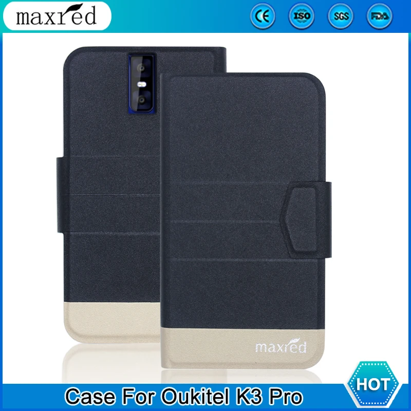 5 Colors! Oukitel K3 Pro Case 2020 High Quality Flip Ultra-thin Luxury Leather Protective For Cover Phone | Мобильные телефоны и