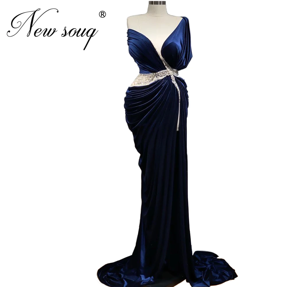 Velvet blue gown Clearance