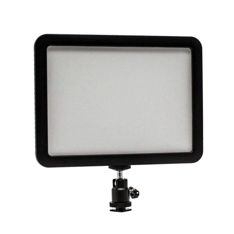 

ABKT-Led Video Light, Camera Camcorder Photo Light Panel Dimmable 3300K-5600K Color Temperature Cri 95+ Ultra-Thin Light For You
