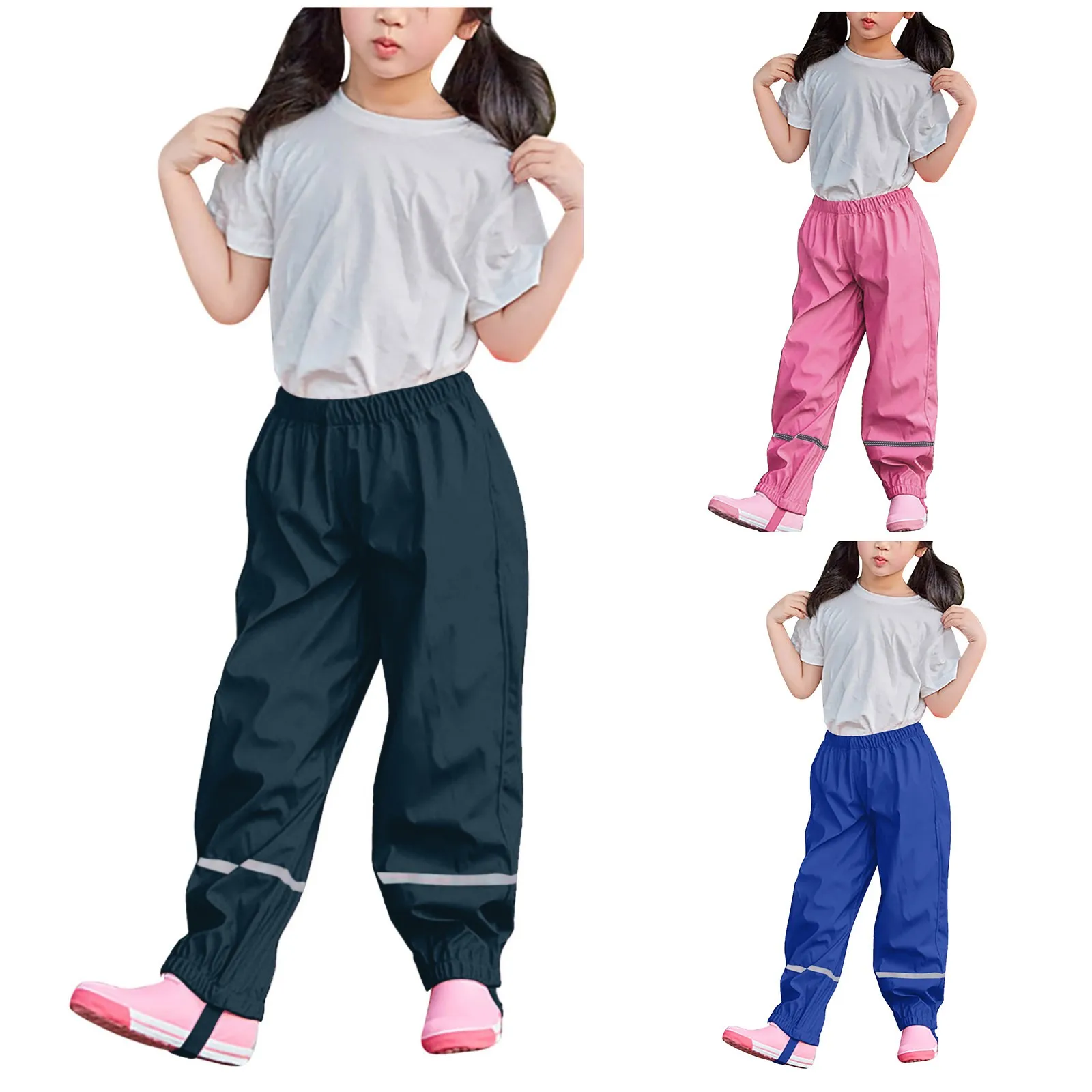 Children Ski Pants Kids Raincoat Skiing Pants