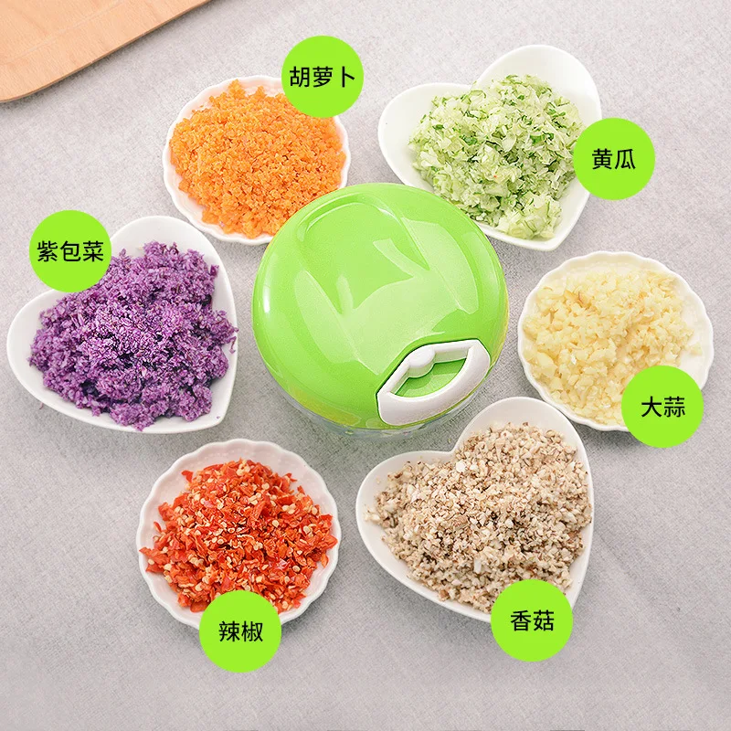 Hand operated garlic masher, garlic press, auxiliary food tool, household kitchen multi-functional vegetable cutter