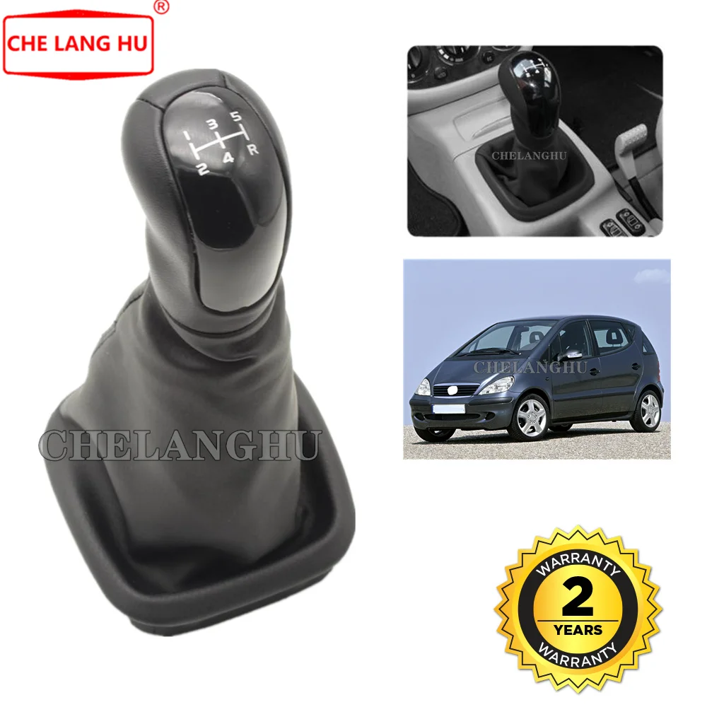 Рычаг переключения передач для Mercedes Benz A-Class W168 1997 1998 1999 2000 2001 2002 2003 ручной 5 скоростей кожаный