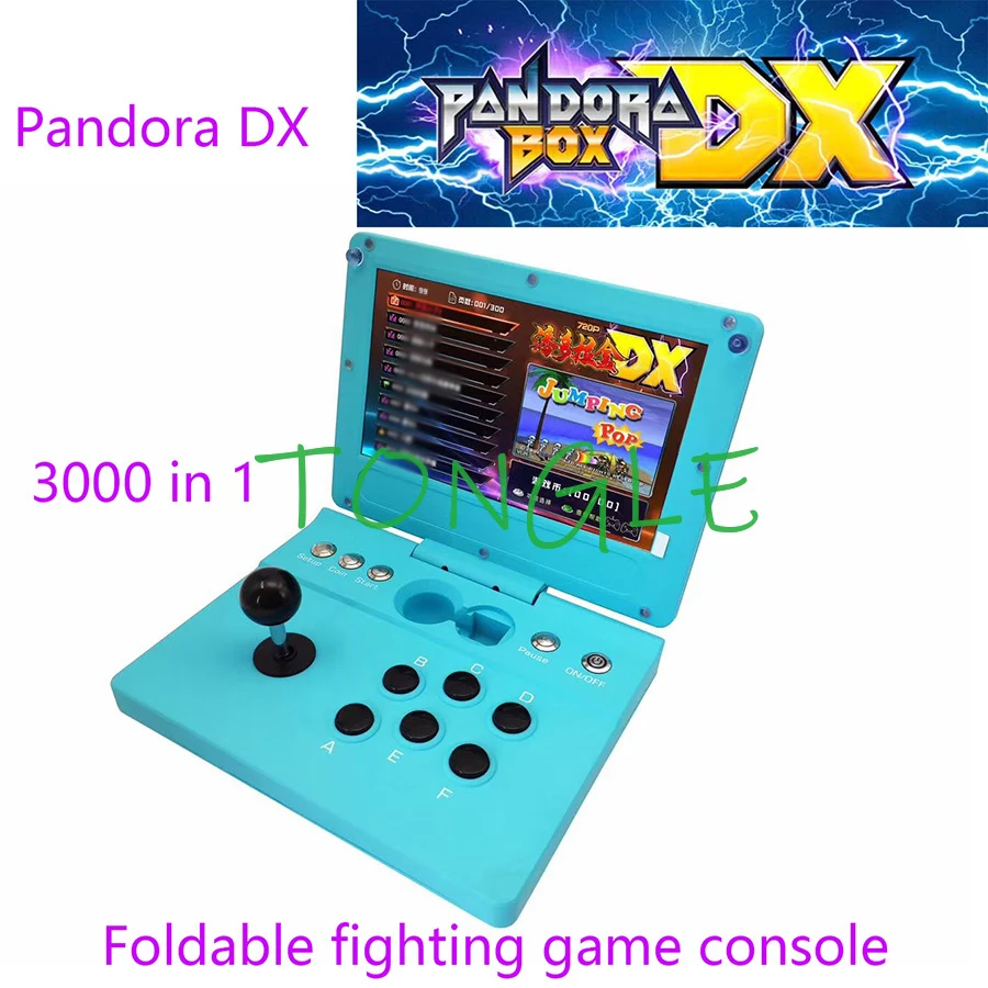 

Pandora Box DX mini arcade 3000 in 1 single bartop Can Save game progress support FBA MAME PS1 SFC/SNES MD game 3D Mortal Kombat