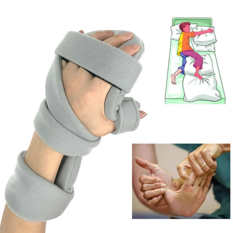 Скоба для запястья палец руки ременный фиксатор восстановление боли Carpal туннель шина кости перелом фиксированный Ортез пластина