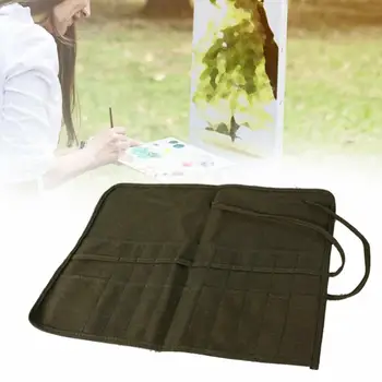 

Portable Professional Sketch Pencil bag Pencil case Cutter pencil Drawing case Extender Set Eraser bag Bag D2Y5