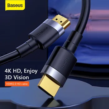 

Baseus 4K HDMI Male To 4K HDMI Male Adapter Cable For PS4 Projector TV Audio Video HDMI Wire Cord Digital Splitter Switch 2m 3m