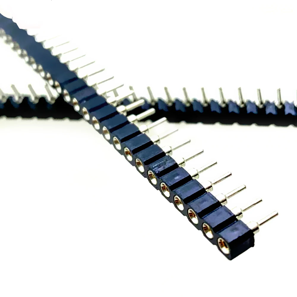 10 un 1x40pin 254mm 1x40 pinos 254 01