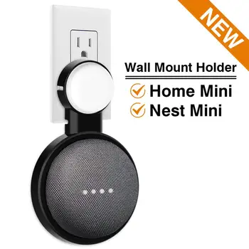 

For Google Home Mini Nest Mini Voice Assistant Wall Mount Stand Bracket Kitchen Bedroom Office Outlet Wall Mount Google Holder